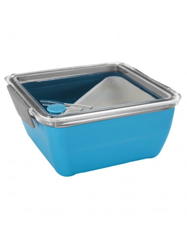 INTESI LUNCH BOX DIVIDED Z WIDELCEM 2,6L         NIEBIESKI CIEMNY