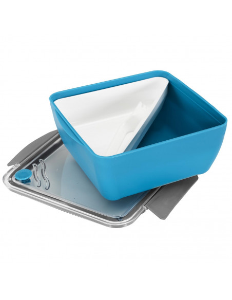 INTESI LUNCH BOX DIVIDED Z WIDELCEM 2,6L         NIEBIESKI CIEMNY
