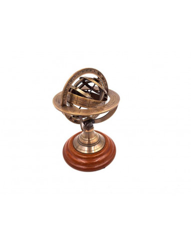 Mosiężne astrolabium - Wysokość 13,5 cm - NI351