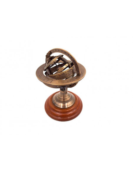 Mosiężne astrolabium - Wysokość 13,5 cm - NI351