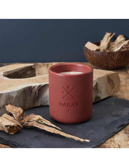 INTESI ŚWIECA EARTH DAKAR TERRACOTA