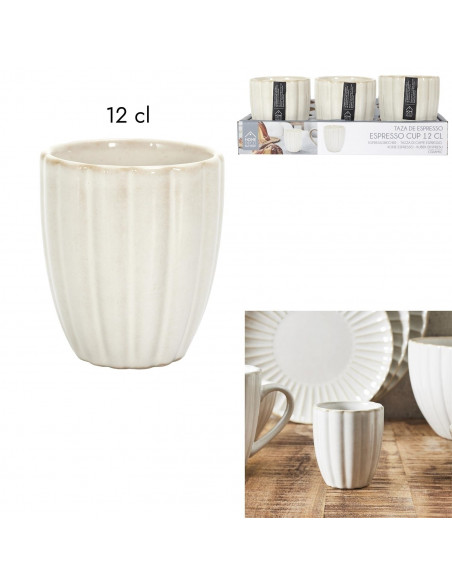 INTESI KUBEK DO ESPRESSO VLORA 120ML BEŻOWY