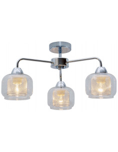 CANDELLUX RAY LAMPA SUFITOWA 3X40W E14 CHROM 33-67081