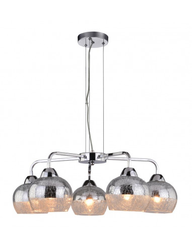 CANDELLUX CROMINA LAMPA WISZĄCA 5X60W E27 CHROM 35-56375