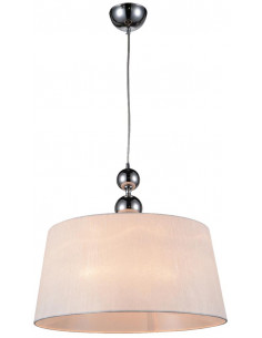 CANDELLUX CLARA LAMPA WISZĄCA 45 1X60W E27 CHROM / BIAŁY 31-21601