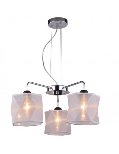 CANDELLUX NOSJA LAMPA WISZĄCA 3X40W E27 CHROM 33-58720