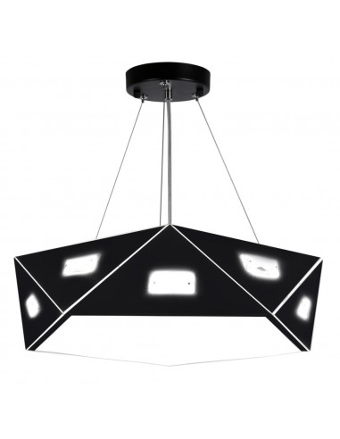 CANDELLUX NEMEZIS LAMPA WISZĄCA PIĘCIOKATNY 42 3X40W G9  Z ŻARÓWKĄ CZARNY 31-59130