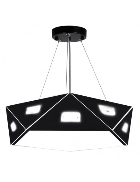 CANDELLUX NEMEZIS LAMPA WISZĄCA PIĘCIOKATNY 42 3X40W G9  Z ŻARÓWKĄ CZARNY 31-59130