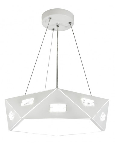 CANDELLUX NEMEZIS LAMPA WISZĄCA PIĘCIOKATNY 42 3X40W G9  Z ŻARÓWKĄ BIAŁY 31-59147