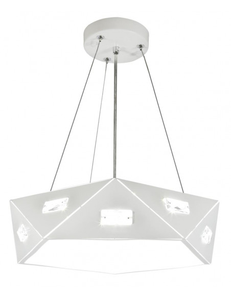 CANDELLUX NEMEZIS LAMPA WISZĄCA PIĘCIOKATNY 42 3X40W G9  Z ŻARÓWKĄ BIAŁY 31-59147