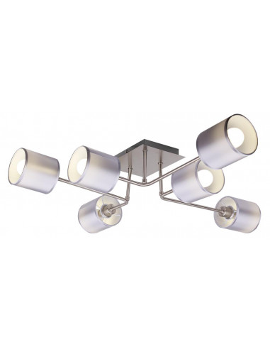 CANDELLUX SAX LAMPA SUFITOWA 6X40W E14 SATYNA 36-70708