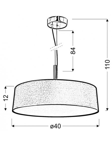 CANDELLUX BLUM LAMPA WISZĄCA 3X60W E27 KREMOWY 31-46680