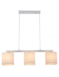 CANDELLUX BOHO LAMPA WISZĄCA 3X40W E27 BIAŁY ABAŻ. BEŻOWY 33-58362