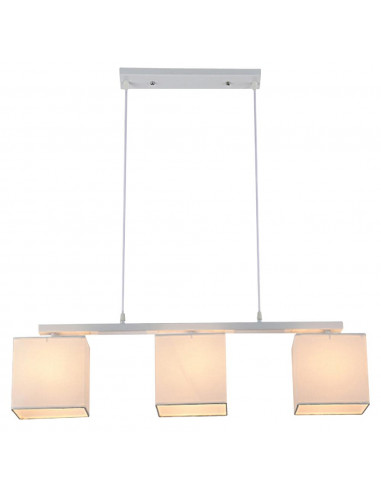 CANDELLUX BOHO LAMPA WISZĄCA 3X40W E27 BIAŁY ABAŻ. BEŻOWY 33-58362