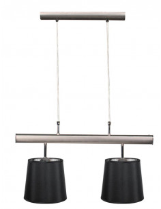 CANDELLUX MILONGA LAMPA WISZĄCA 2X60W E27 SATYNA 32-53541