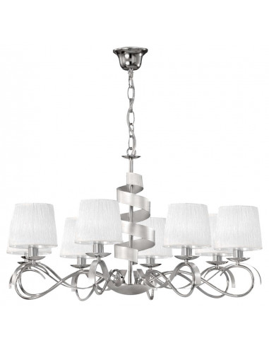 CANDELLUX DENIS LAMPA WISZĄCA 8X40W E14 CHROM 38-23452