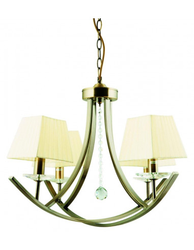 CANDELLUX VALENCIA LAMPA WISZĄCA 4X40W E14 PATYNA 70X110 34-84555