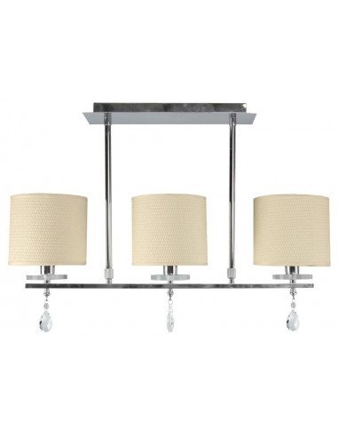 CANDELLUX ESTERA LAMPA SUFITOWA 3X40W E14 CHROM 33-11510