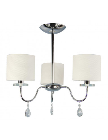 CANDELLUX ESTERA LAMPA WISZĄCA 3X40W E14 CHROM 33-11664