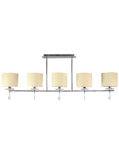 CANDELLUX ESTERA LAMPA SUFITOWA 5X40W E14 CHROM 35-11527