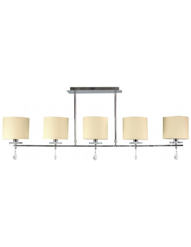 CANDELLUX ESTERA LAMPA SUFITOWA 5X40W E14 CHROM 35-11527