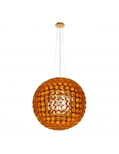 CANDELLUX ABROS LAMPA WISZĄCA 50 1X60W E27 MIEDZIANY 31-09074