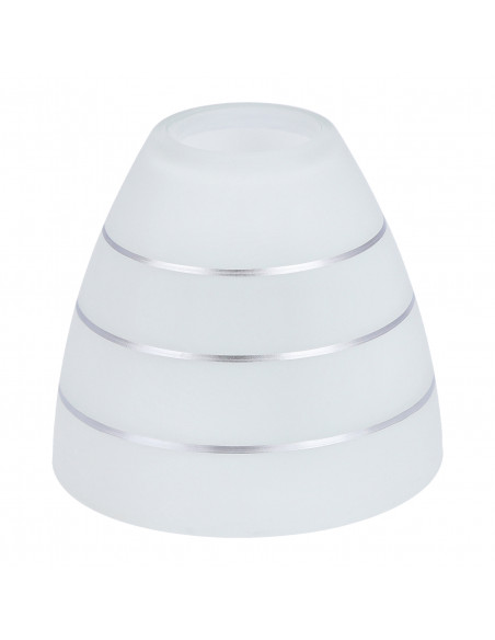 CANDELLUX SIMPLI LAMPA WISZĄCA 5*40W E27  CHROM  Z KRYSZTAŁKIEM+KLOSZ Z PASKIEM 35-63854