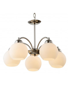 CANDELLUX TOBAGO LAMPA WISZĄCA 5X60W E27 SATYNA 35-25463