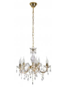 CANDELLUX MARIA TERESA LAMPA WISZĄCA 5X40W E14 ZŁOTY 35-94646