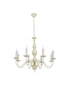 CANDELLUX BELLAGIO LAMPA WISZĄCA 8X40W E14 KREMOWY 38-96510