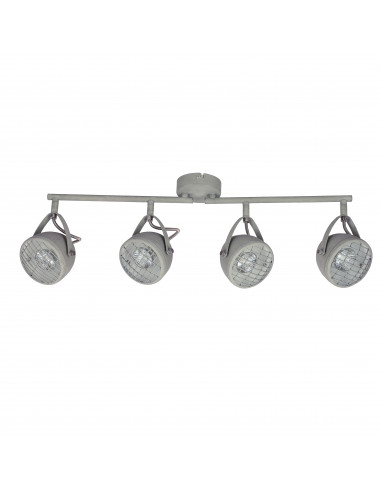 CANDELLUX PENT LAMPA SUFITOWA LISTWA 4X50W GU10  BETONOWY SZARY 94-68071