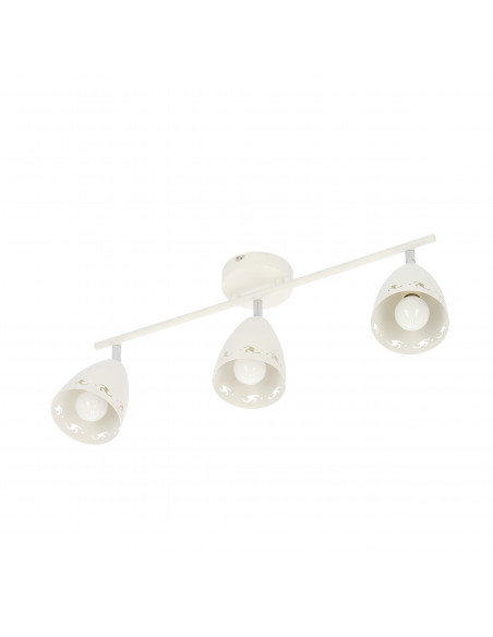 CANDELLUX COTY LAMPA SUFITOWA LISTWA 3X40W E14 BIAŁY MAT 93-67142