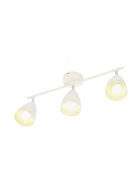CANDELLUX COTY LAMPA SUFITOWA LISTWA 3X40W E14 BIAŁY MAT 93-67142