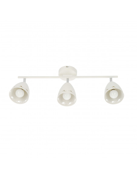 CANDELLUX COTY LAMPA SUFITOWA LISTWA 3X40W E14 BIAŁY MAT 93-67142