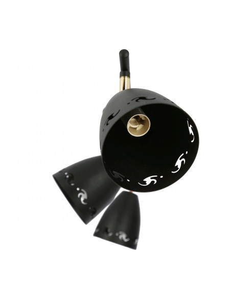 CANDELLUX COTY LAMPA SUFITOWA LISTWA 3X40W E14 CZARNY 93-67173