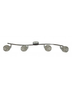 CANDELLUX CLEAR LAMPA SUFITOWA LISTWA 4X40W G9 TRANSPARENTNY 94-06882
