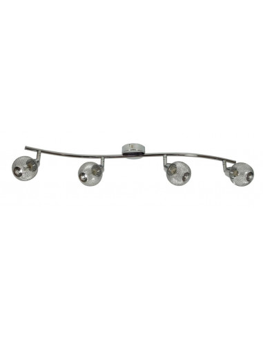 CANDELLUX NOVEL LAMPA SUFITOWA LISTWA 4X40W G9 CHROM 94-06981