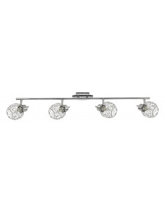 CANDELLUX HORUS LAMPA SUFITOWA LISTWA 4X40W G9 CHROM 94-19165