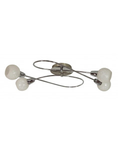 CANDELLUX AVILA LAMPA SUFITOWA PLAFON 4X40W E14 SATYNA 98-10100