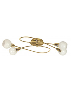CANDELLUX AVILA LAMPA SUFITOWA PLAFON 4X40W E14 MOSIĄDZ 98-07148