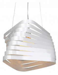 CANDELLUX BIZO LAMPA WISZĄCA 1X60W E27 38CM BIAŁY 31-21581