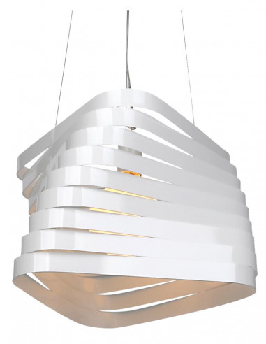 CANDELLUX BIZO LAMPA WISZĄCA 1X60W E27 38CM BIAŁY 31-21581