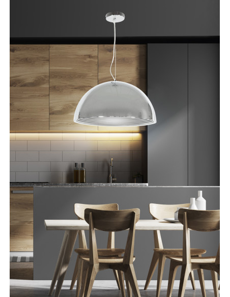 CANDELLUX DORADA LAMPA WISZĄCA 40 1X60W E27 CHROM 31-26378