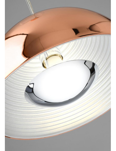 CANDELLUX AMALFI LAMPA WISZĄCA 40 1X60W E27 MIEDZIANY 31-26392
