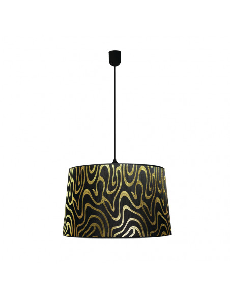 CANDELLUX TIGER LAMPA WISZĄCA 40 1X60W E27 CZARNO-ZŁOTY 31-94455