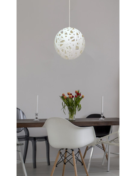 CANDELLUX FRIDA LAMPA WISZĄCA 40 1X60W E27 BIAŁY 31-51127