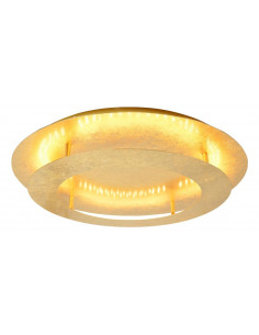 CANDELLUX MERLE LAMPA SUFITOWA PLAFON 50 24W LED 3000K ZŁOTY 98-66190