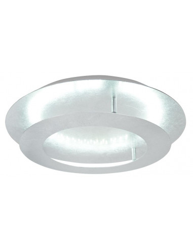 CANDELLUX MERLE LAMPA SUFITOWA PLAFON 40 18W LED 3000K SREBRNY 98-66176