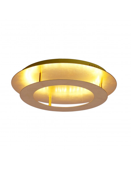CANDELLUX MERLE LAMPA SUFITOWA PLAFON 40 18W LED 3000K ZŁOTY 98-66213