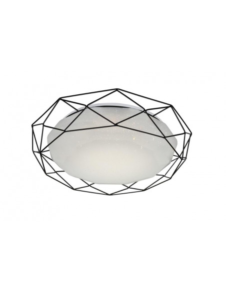CANDELLUX SVEN LAMPA SUFITOWA PLAFON 43 16W LED 3000K CZARNY 98-66244